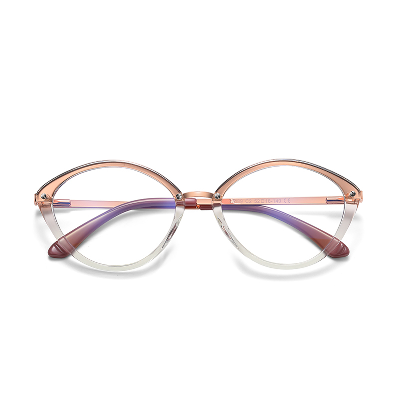 Modello 2089 Montatura da vista ovale TR90 Designer Fashion