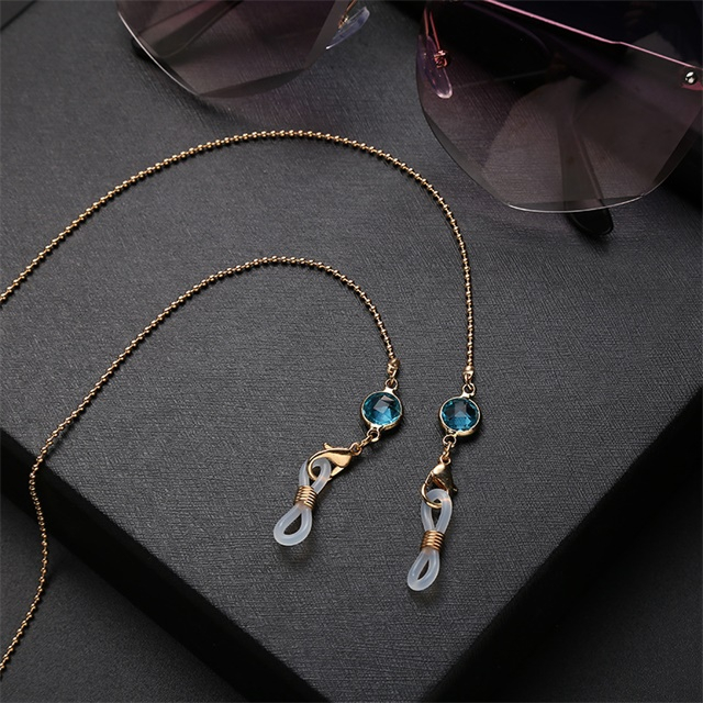 Accessori in metallo oro argento moda occhiali catena per occhiali