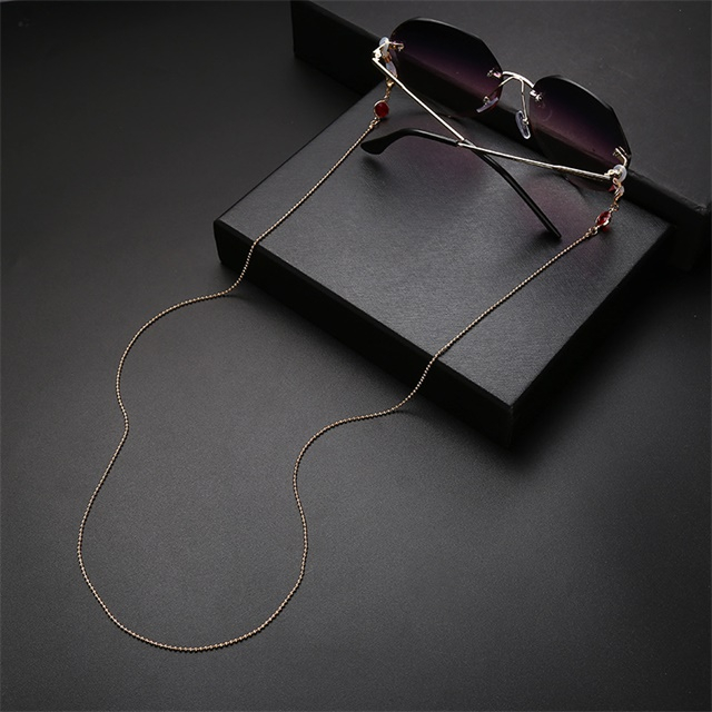 Accessori in metallo oro argento moda occhiali catena per occhiali