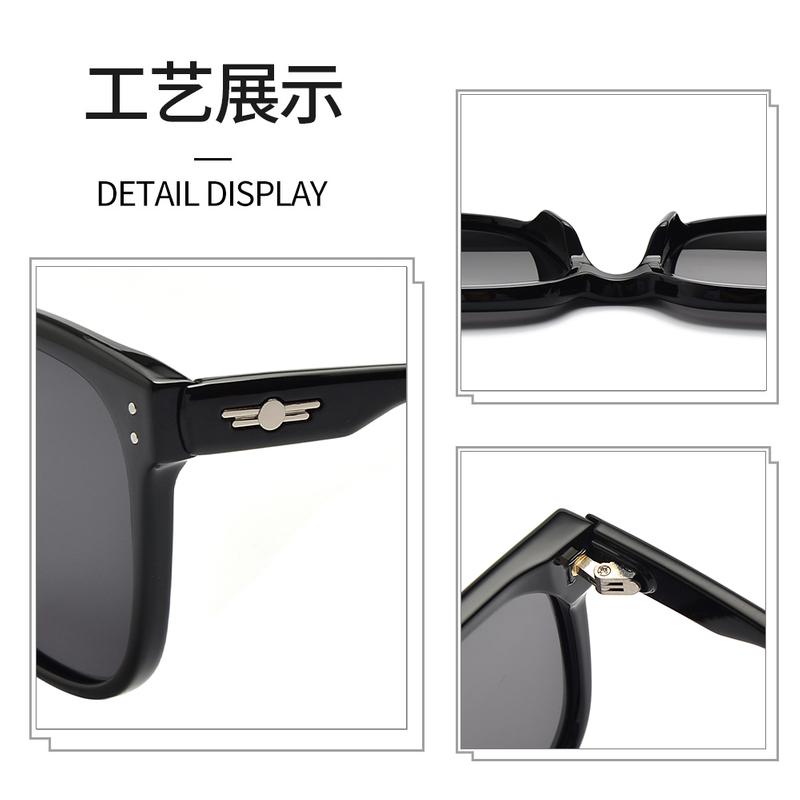 Occhiali da sole TR90 quadrati polarizzati all'ingrosso per unisex