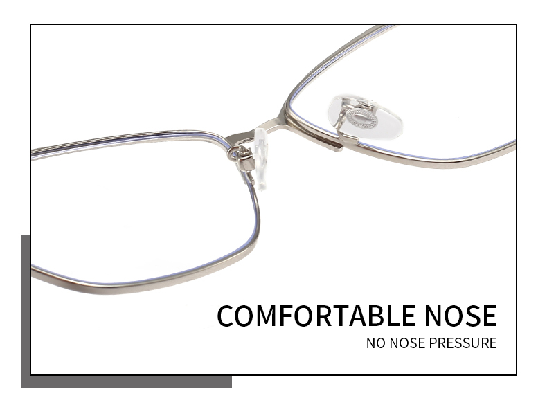 Cat Eye Designer Occhiali Montature per occhiali in metallo per donna 