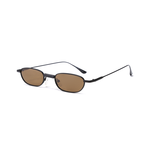Occhiali da sole da donna con logo personalizzato in metallo polarizzato moda nuovo arrivo