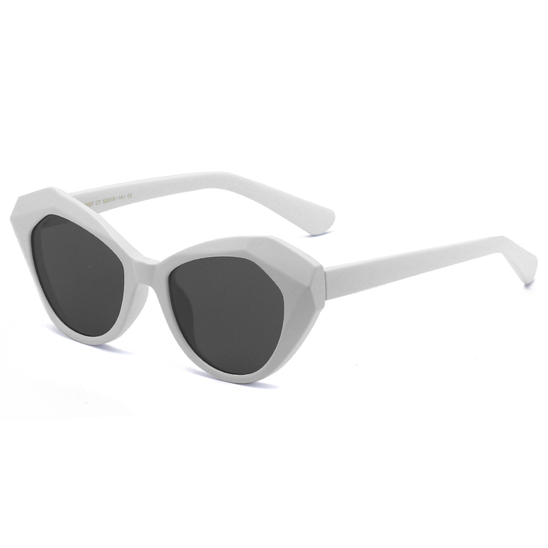 Occhiali da sole da donna in acetato Cat Eye TR90 di lusso 