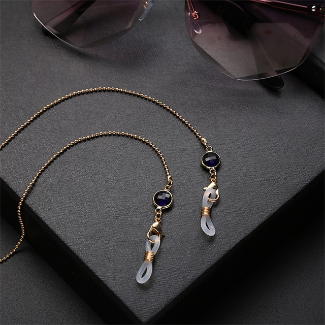 Accessori in metallo oro argento moda occhiali catena per occhiali