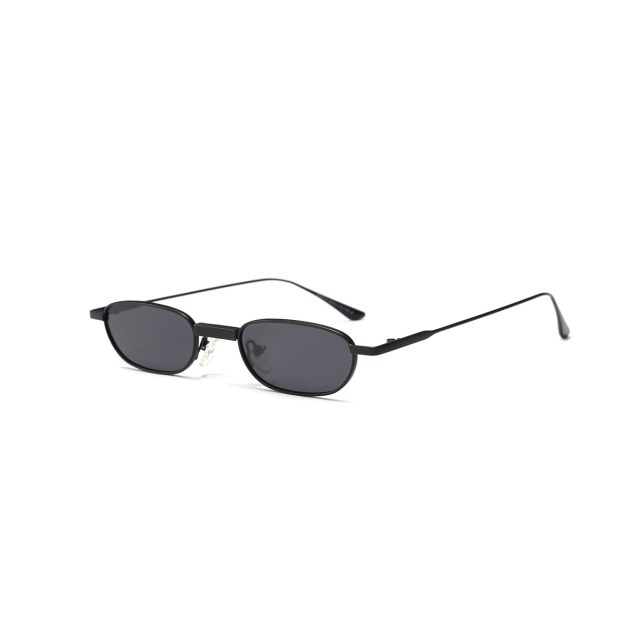 Occhiali da sole da donna con logo personalizzato in metallo polarizzato moda nuovo arrivo