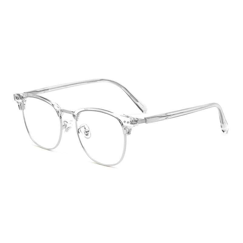 Occhiali da vista vintage in metallo TR90 anti-blu all'ingrosso per unisex