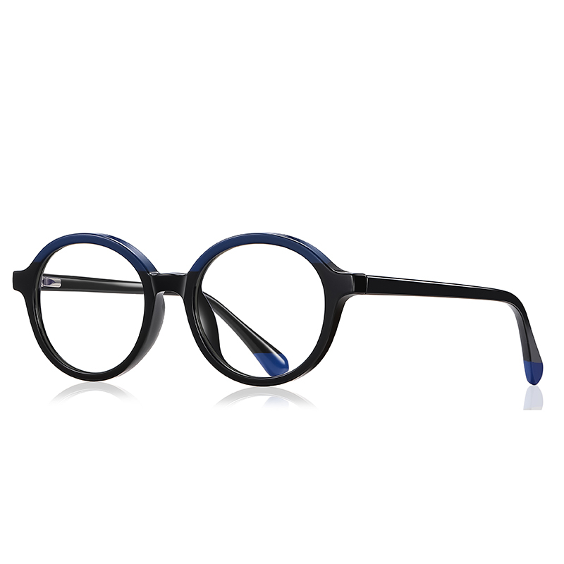 Modello 20214 Cornice per giunture di colori creativi alla moda Cornice rotonda per bambini TR90 anti-blu