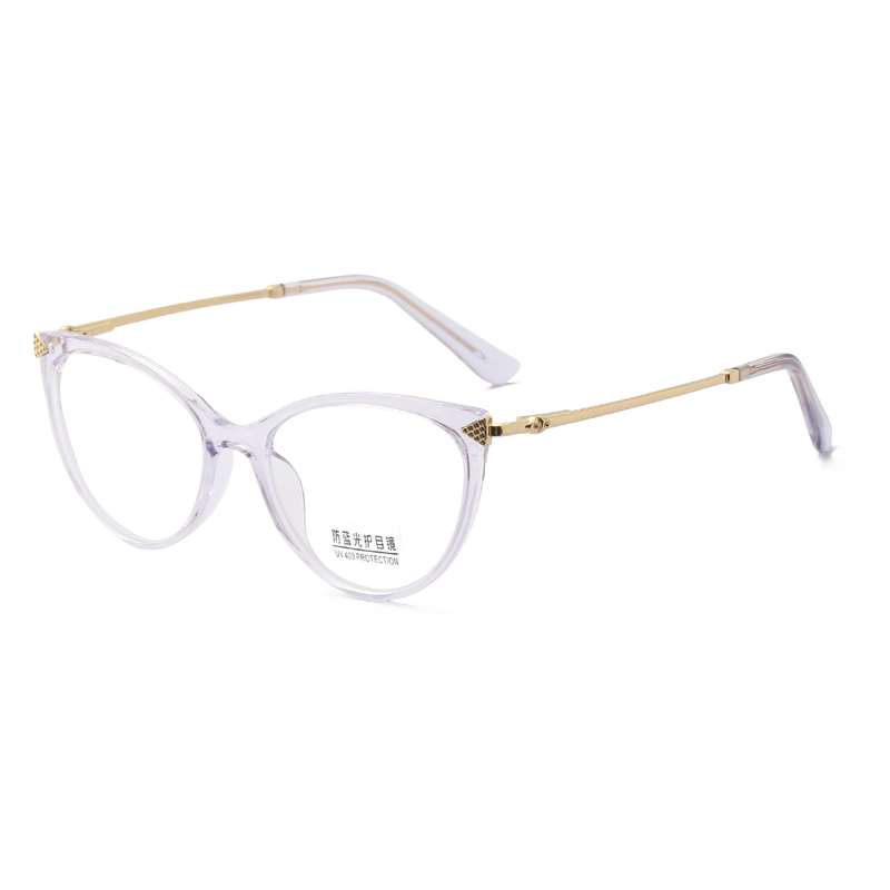 Occhiali anti-blu Cat Eye TR90 all'ingrosso